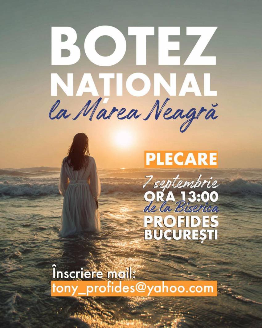 Botez naţional la Marea Neagră