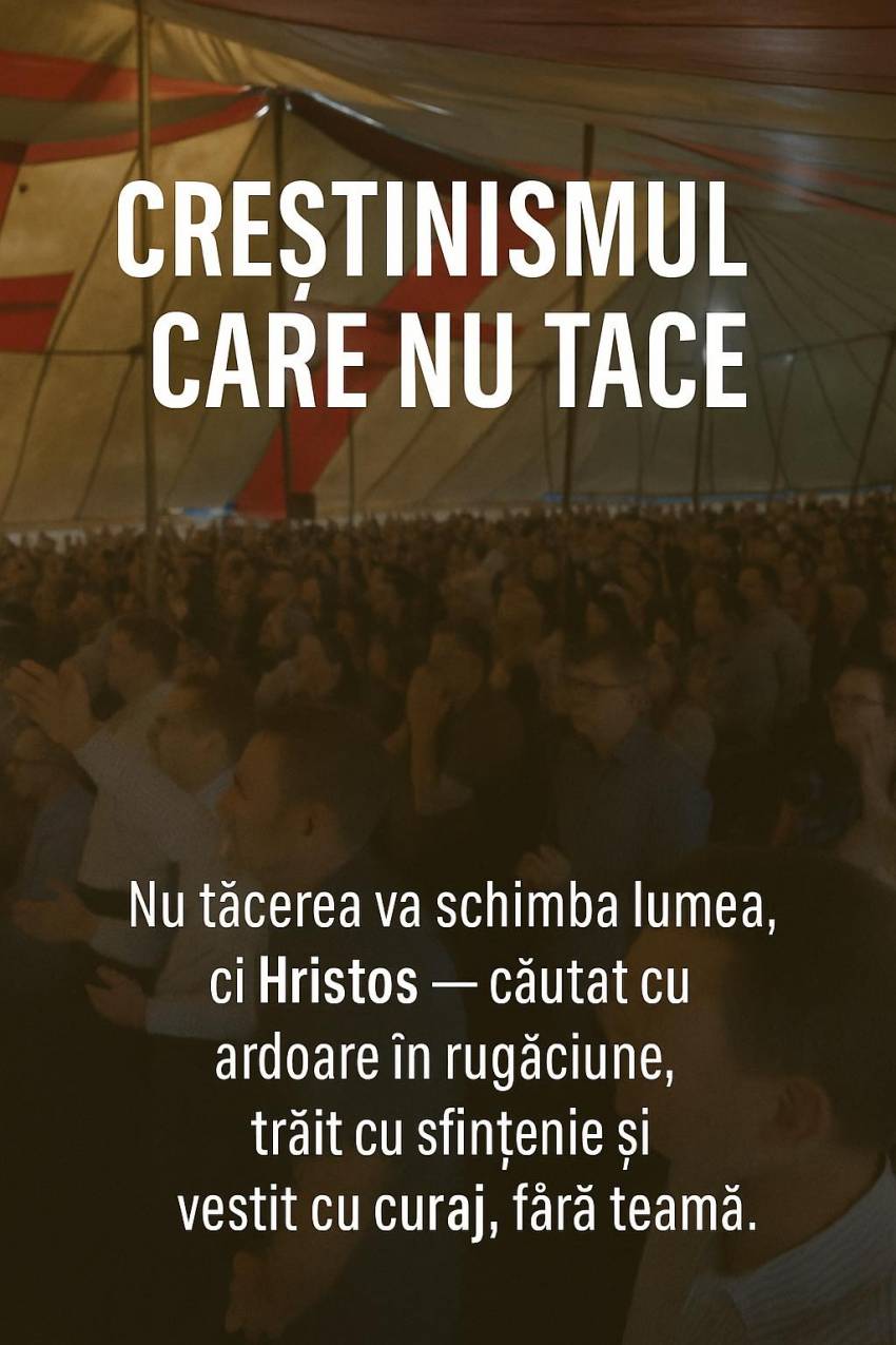 Daniel Bujeniţă ◉ Creștinismul care nu tace!