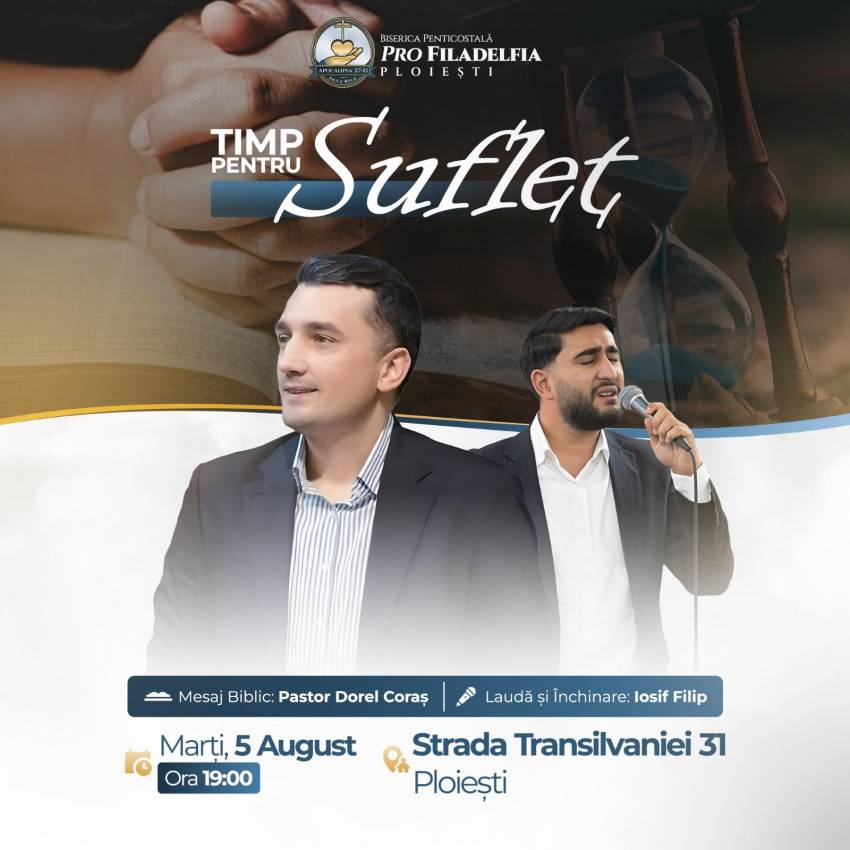 Dorel Coraș la Biserica ProFiladelfia Ploiești