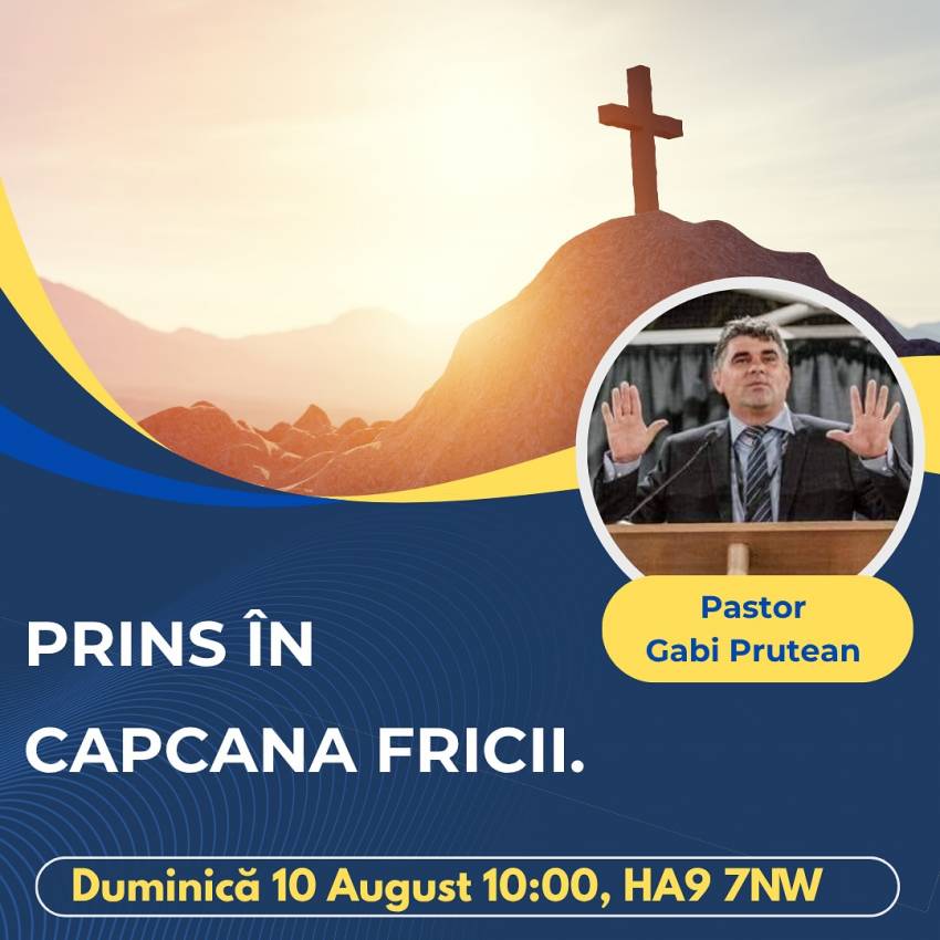 Gabi Prutean la Biserica Peniel Londra