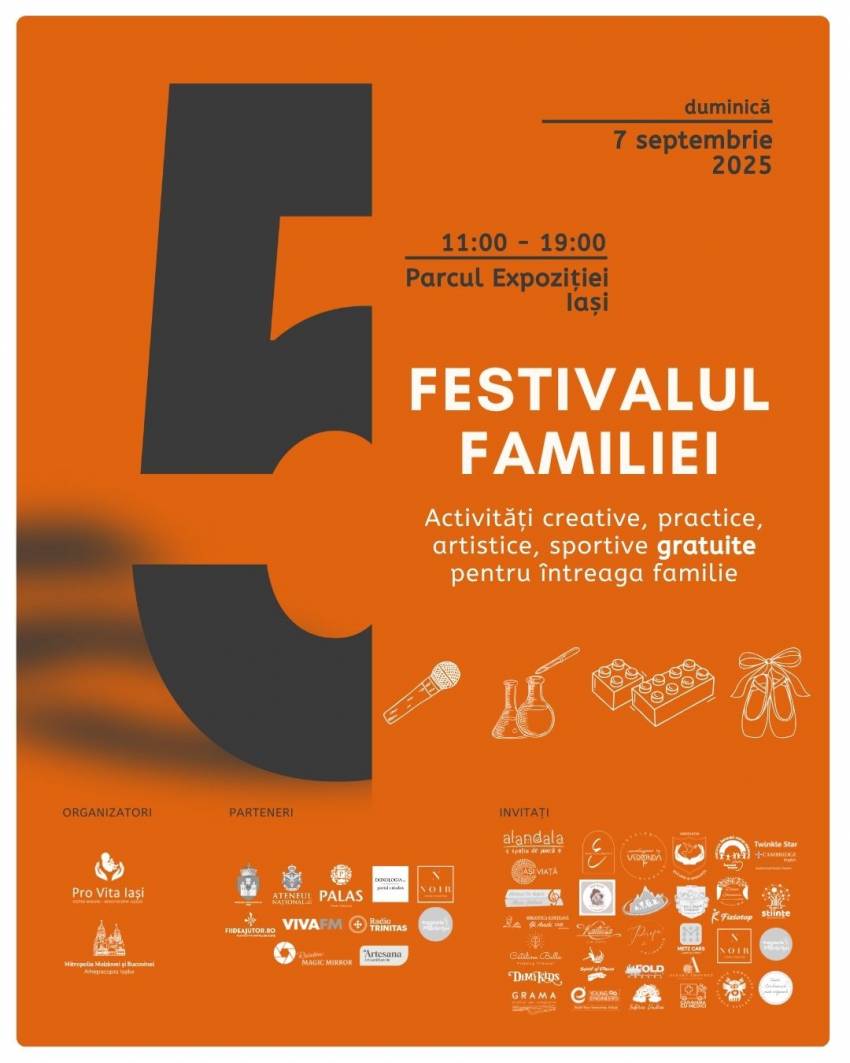 Festivalul Familiei în Parcul Expoziției din Iași