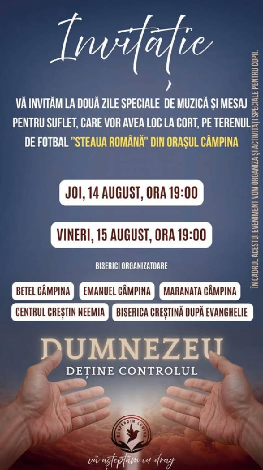 Seri de evanghelizare la Câmpina