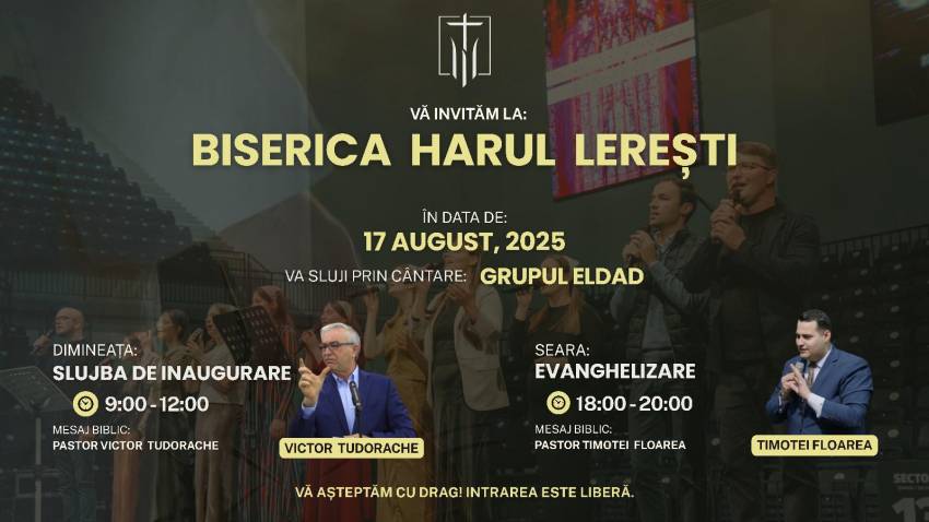 Grupul Eldad la Biserica Harul Lerești