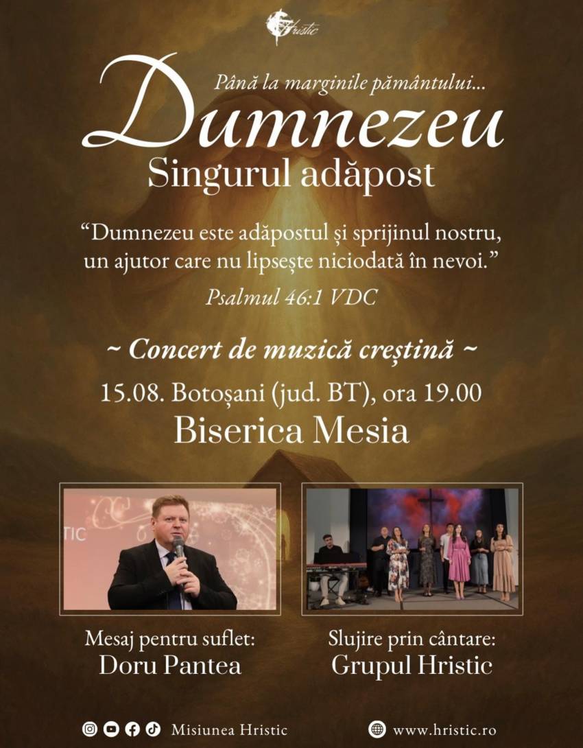 Grupul Hristic la Biserica MESIA Botoşani