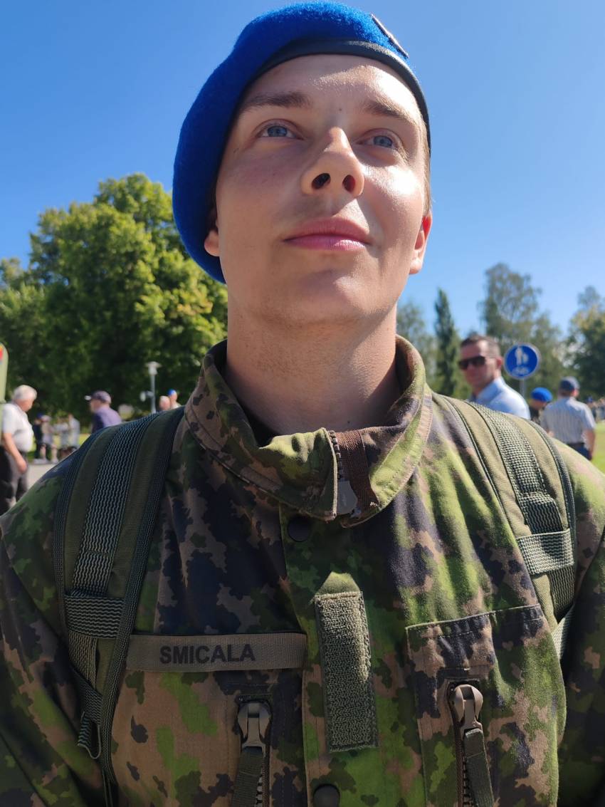 Marius G. Herghelegiu ◉ Mihail, fiul Cameliei Smicală, a depus jurământul, de față cu prietenii și familia...