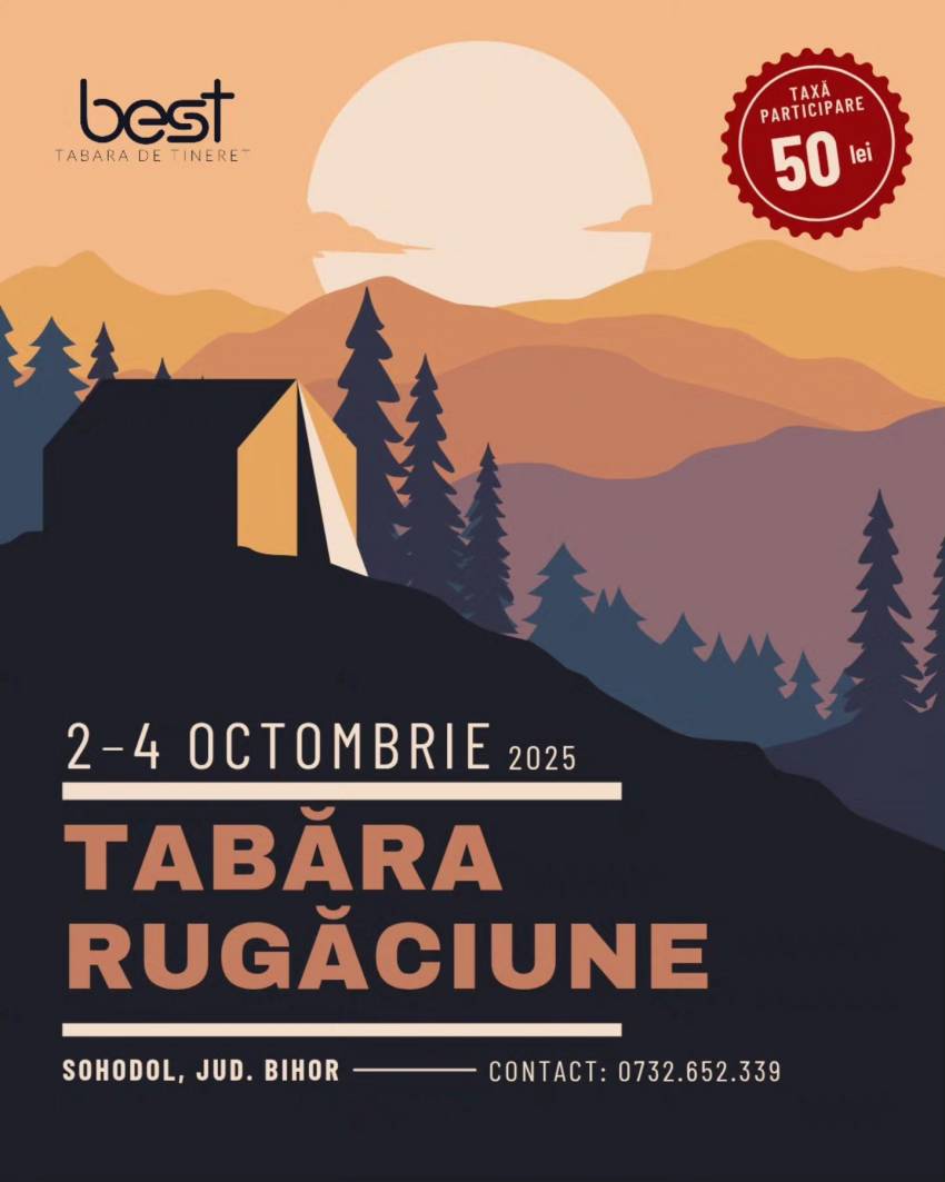 Tabără de Rugăciune la Sohodol