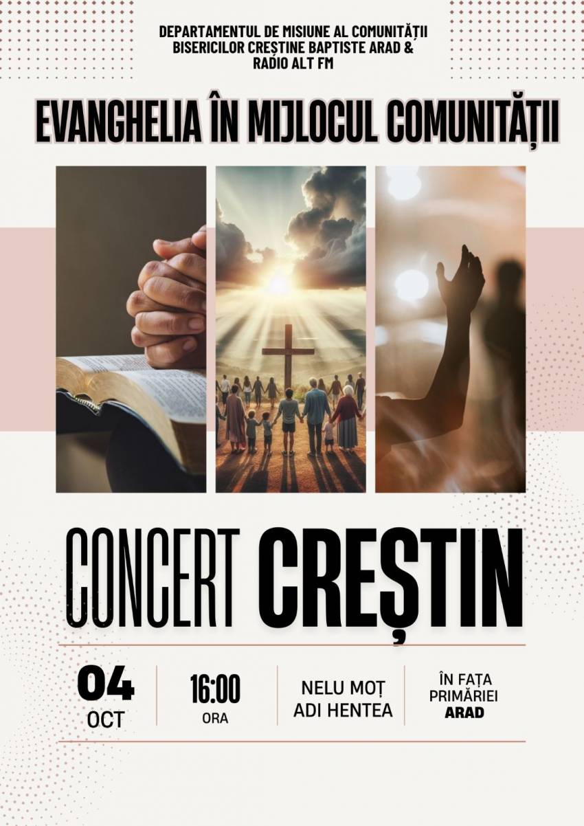 Concert Creștin la Arad