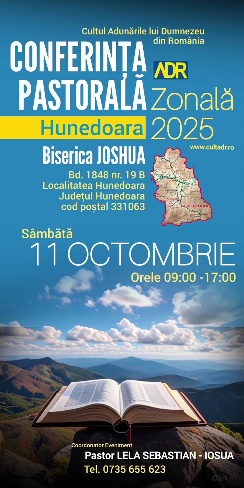 Conferință Pastorală la Biserica Joshua Hunedoara