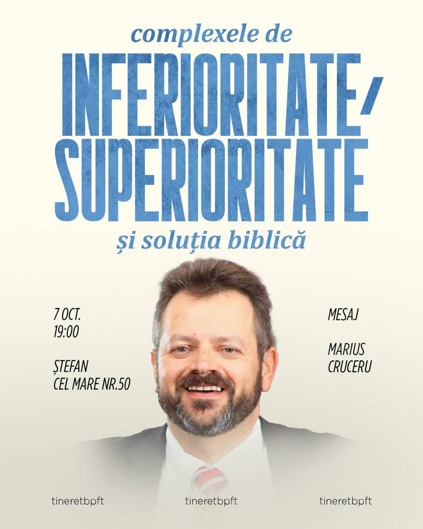 Marius Cruceru la Biserica Filadelfia Timișoara
