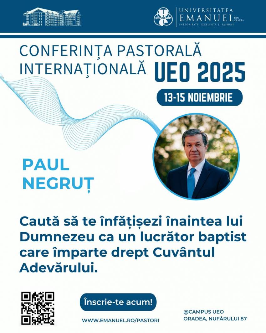 Conferința Pastorală Internațională UEO 2025