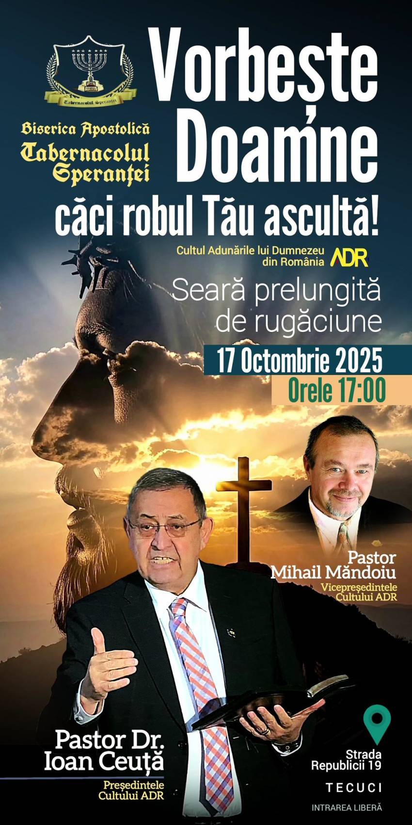 Ioan Ceuță & Mihail Măndoiu la Biserica Tabernacolul Speranței Tecuci