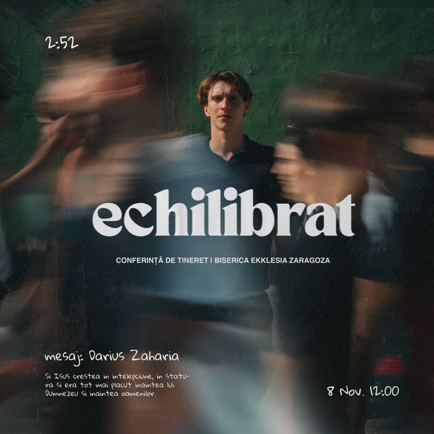 Conferință de tineret la Biserica Ekklesia Zaragoza