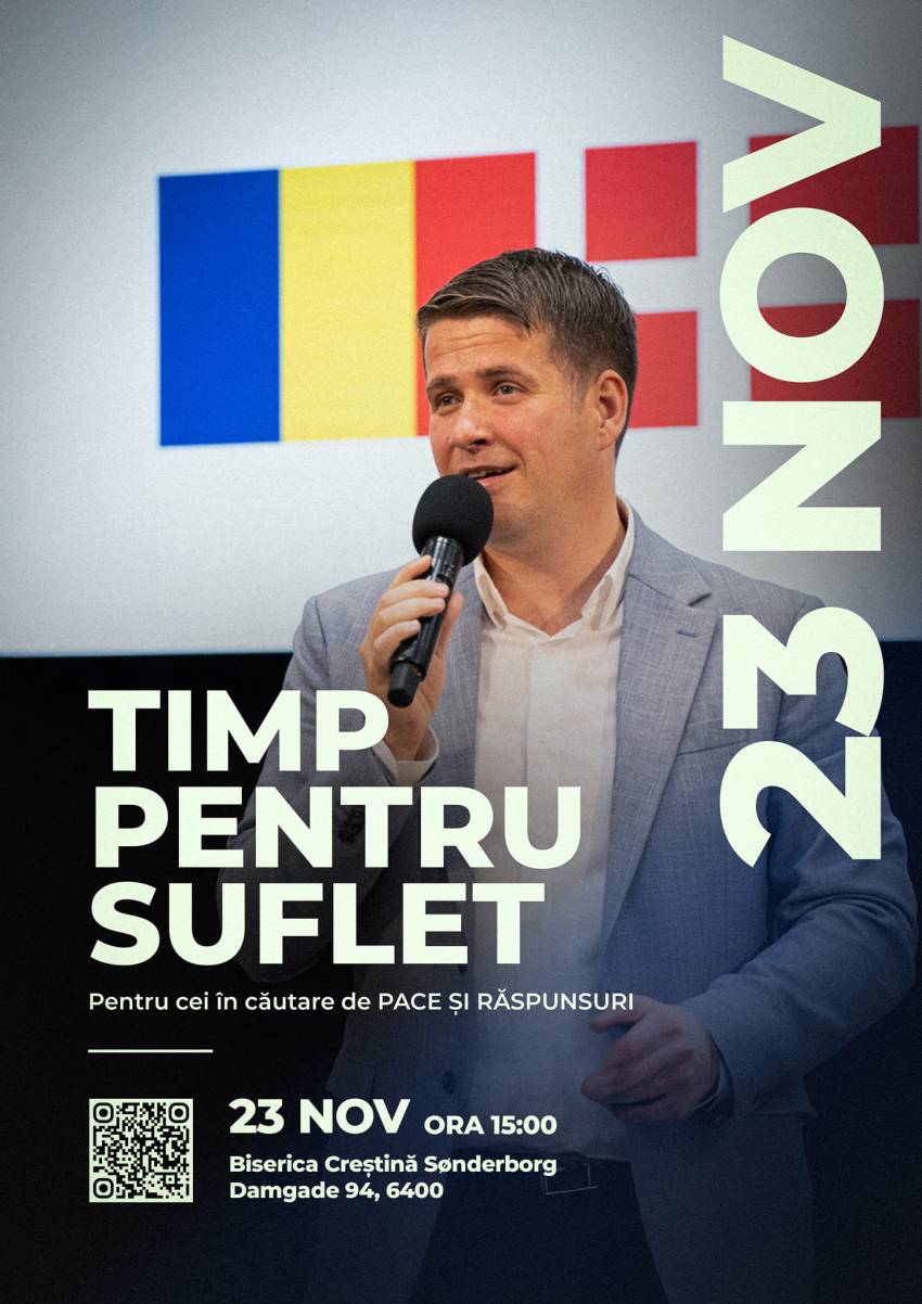Cristi Boariu la Biserica Creștină Sønderborg