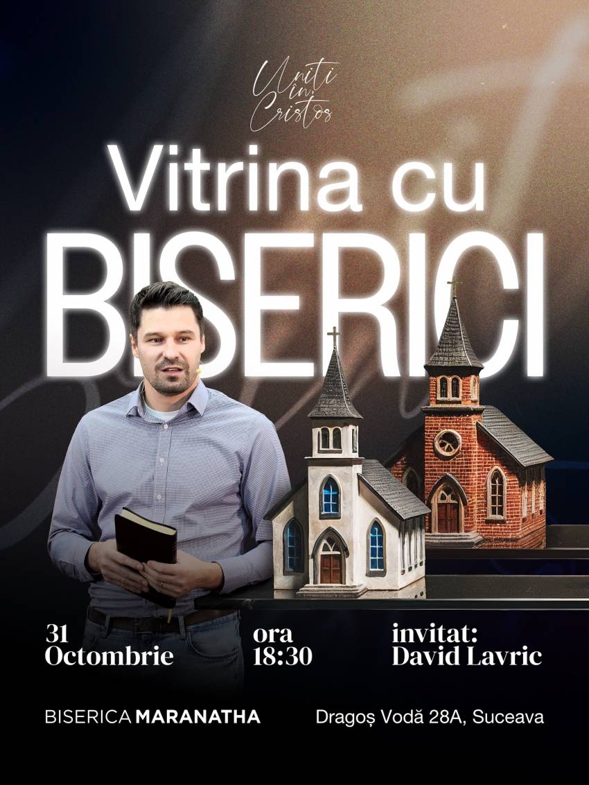 David Lavric la Biserica Maranatha Suceava 