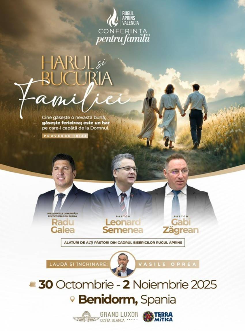 Conferință pentru familii la Benidorm