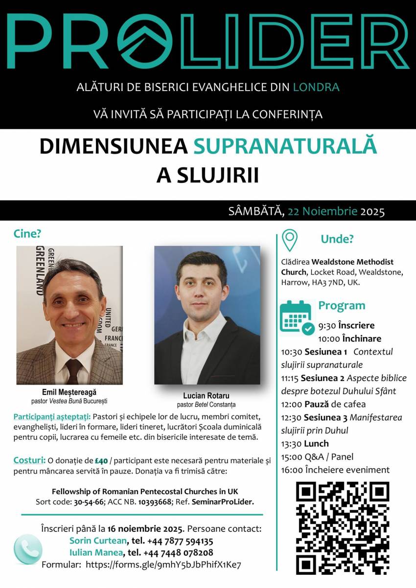 Conferință ProLider la Londra