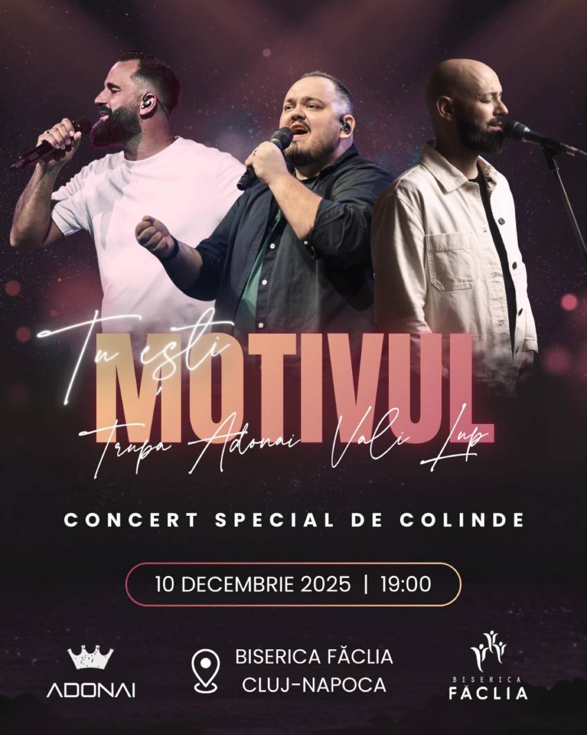 Concert de colinde la Biserica Fãclia Cluj-Napoca