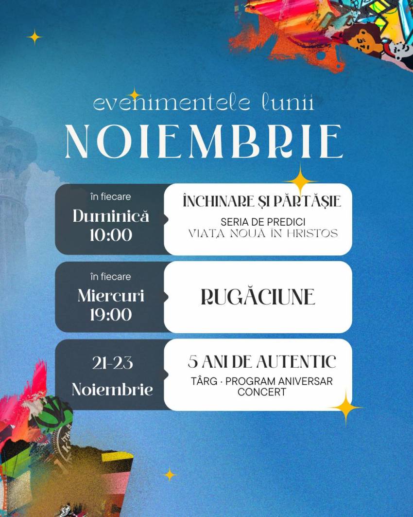 Aniversare 5 ani la Biserica Autentic Timișoara