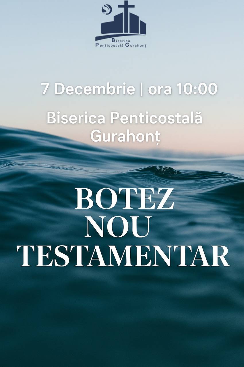 Botez la Biserica Penticostală Gurahonț
