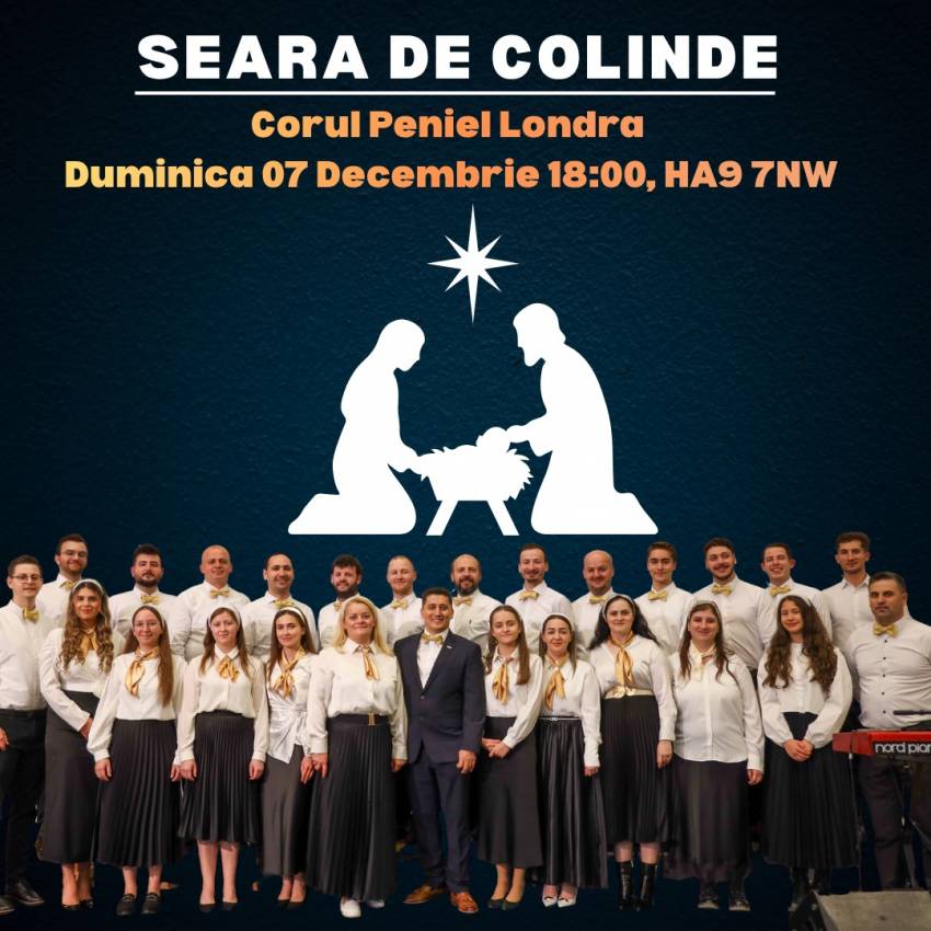 Seară de colinde la Londra