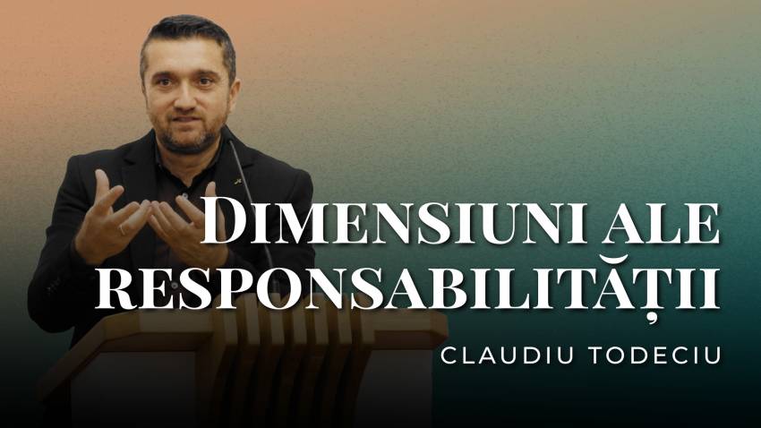 Claudiu Todeciu ◉ Dimensiuni ale responsabilității