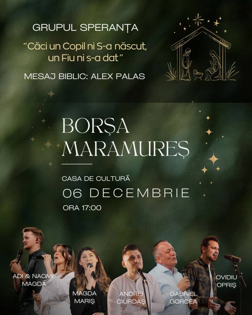 Grupul Speranţa la Casa de Cultură Borșa