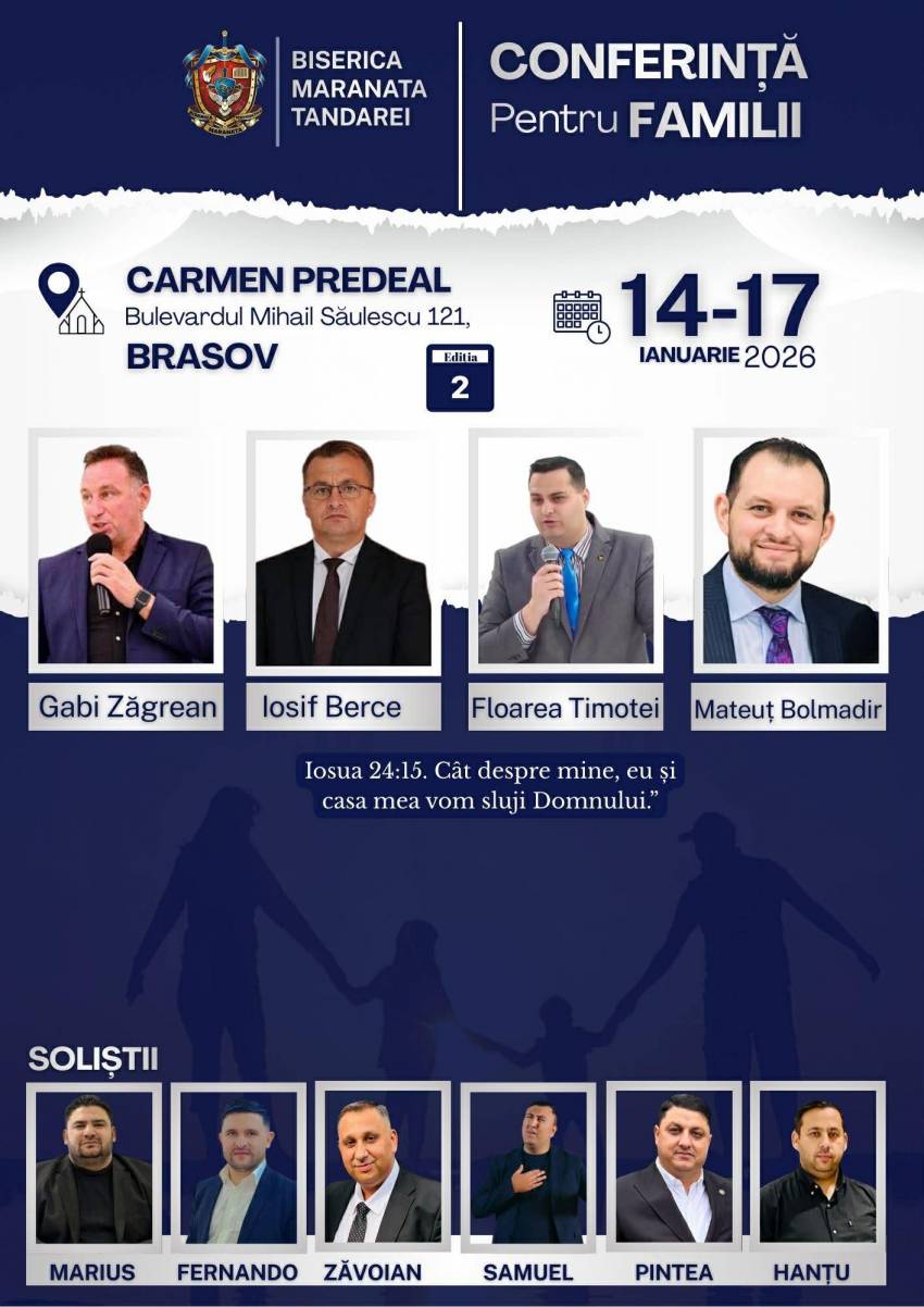Conferință pentru familii la Predeal