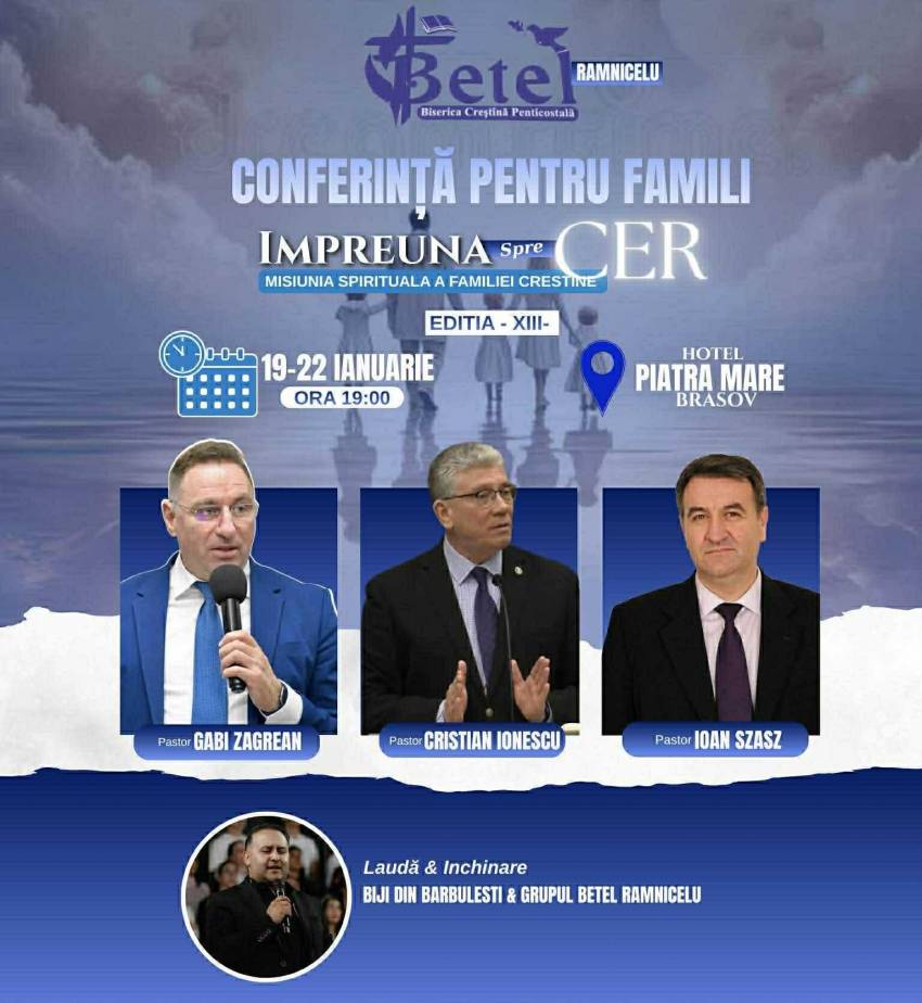 Conferință pentru familii la Hotel Piatra Mare Poiana Brașov