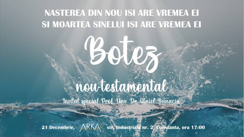 Botez la Biserica Arka Constanța