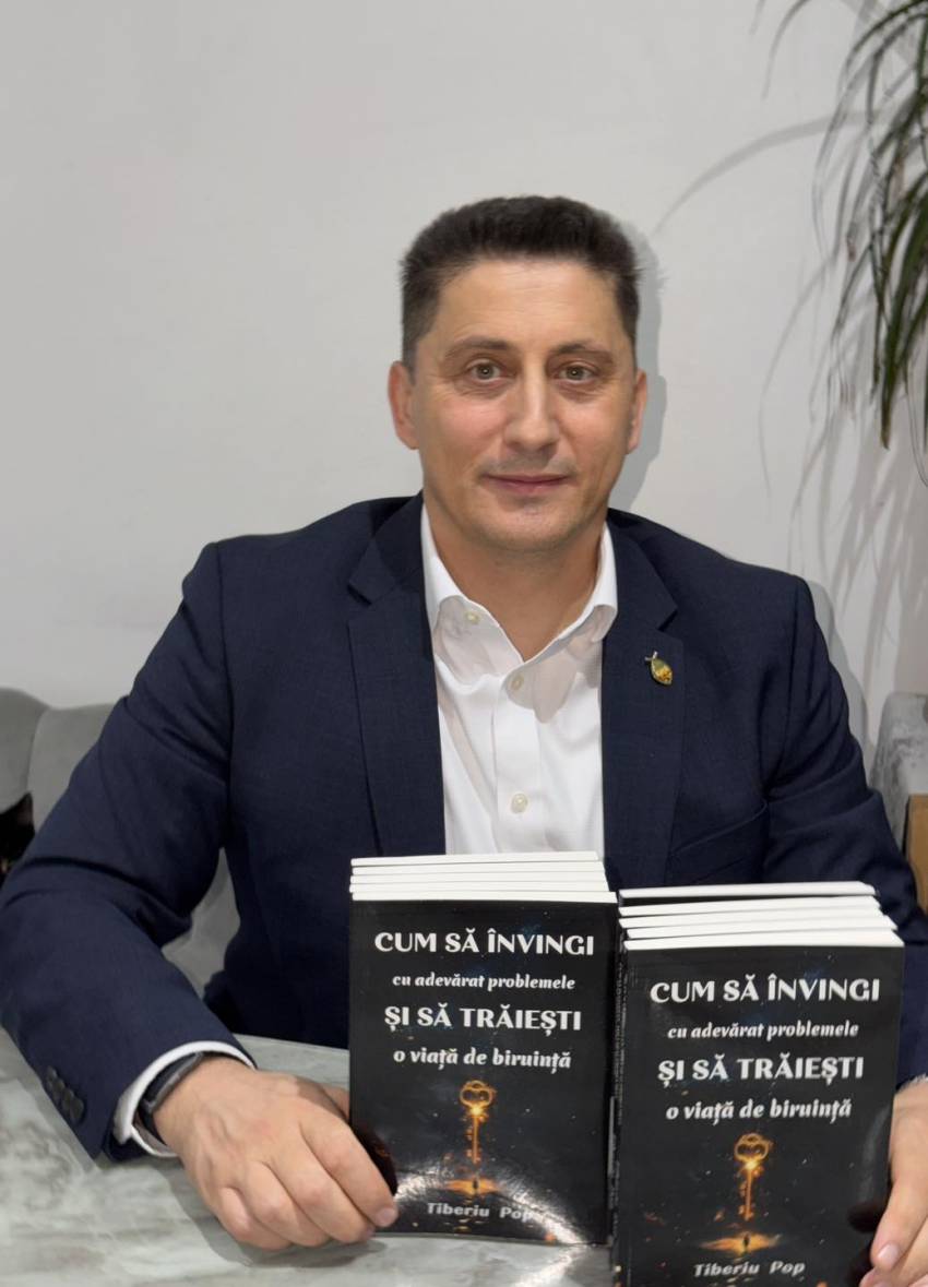 Tiberiu Pop ◉ Am scos o carte nouă ce vine în ajutorul celor care vor să trăiască o viață de biruință...