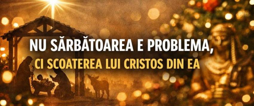 Nelu Filip ◉ NU SĂRBĂTOAREA E PROBLEMA, CI SCOATEREA LUI CRISTOS DIN EA