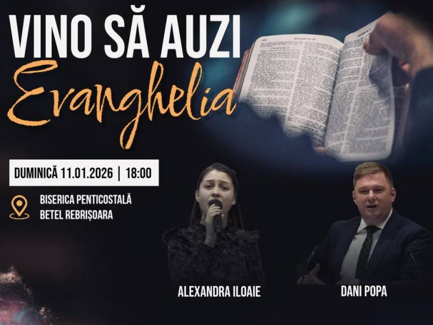 Dani Popa la Biserica Betel Rebrișoara