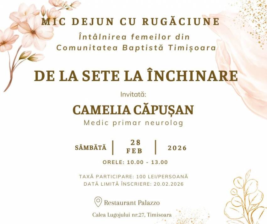 Întâlnire pentru femei la Timişoara