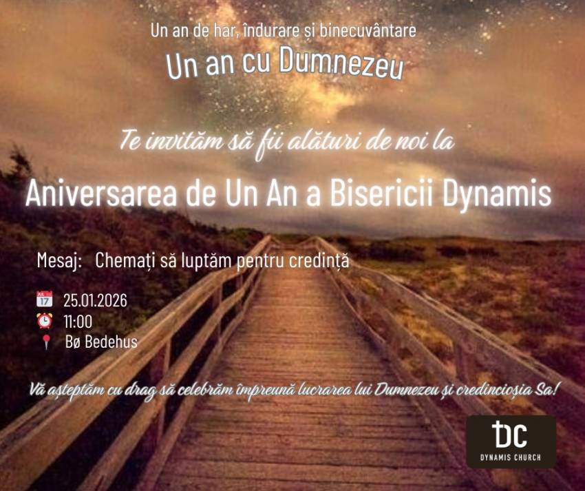 Aniversare 1 an la Biserica Română Dynamis Telemark
