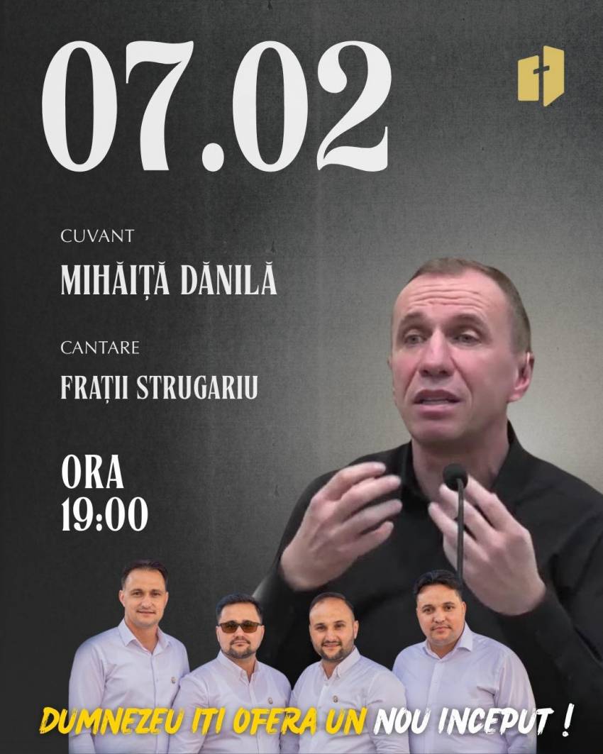 Mihăiță Dănilă la Biserica Betleem Arad
