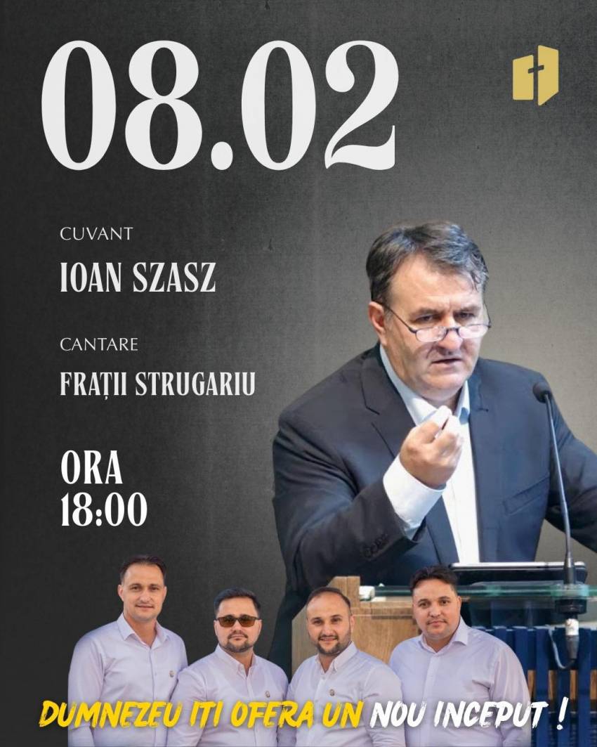 Ioan Szasz la Biserica Betleem Arad