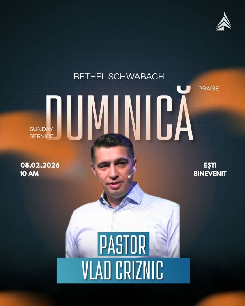 Vlad Criznic la Biserica Bethel Schwabach