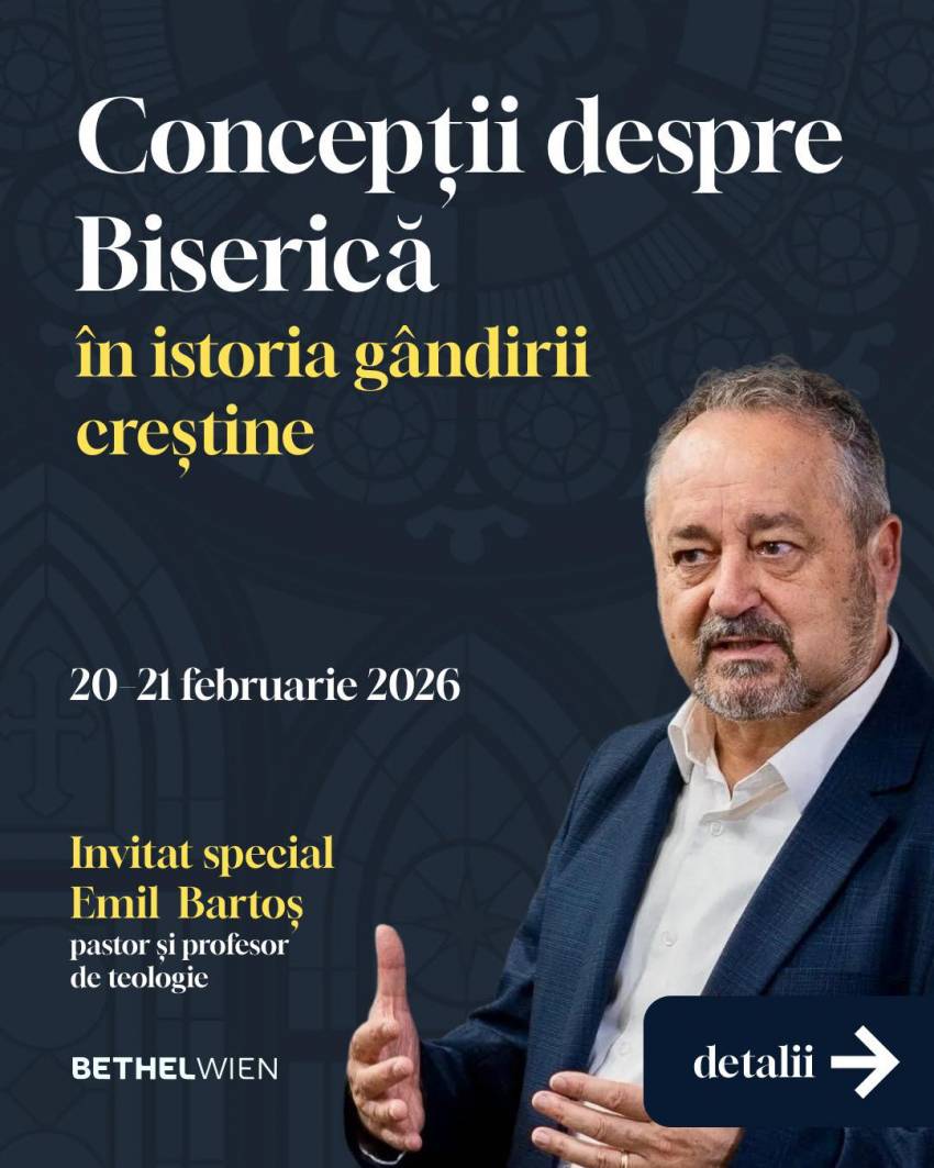 Emil Bartoș la Biserica Bethel Viena