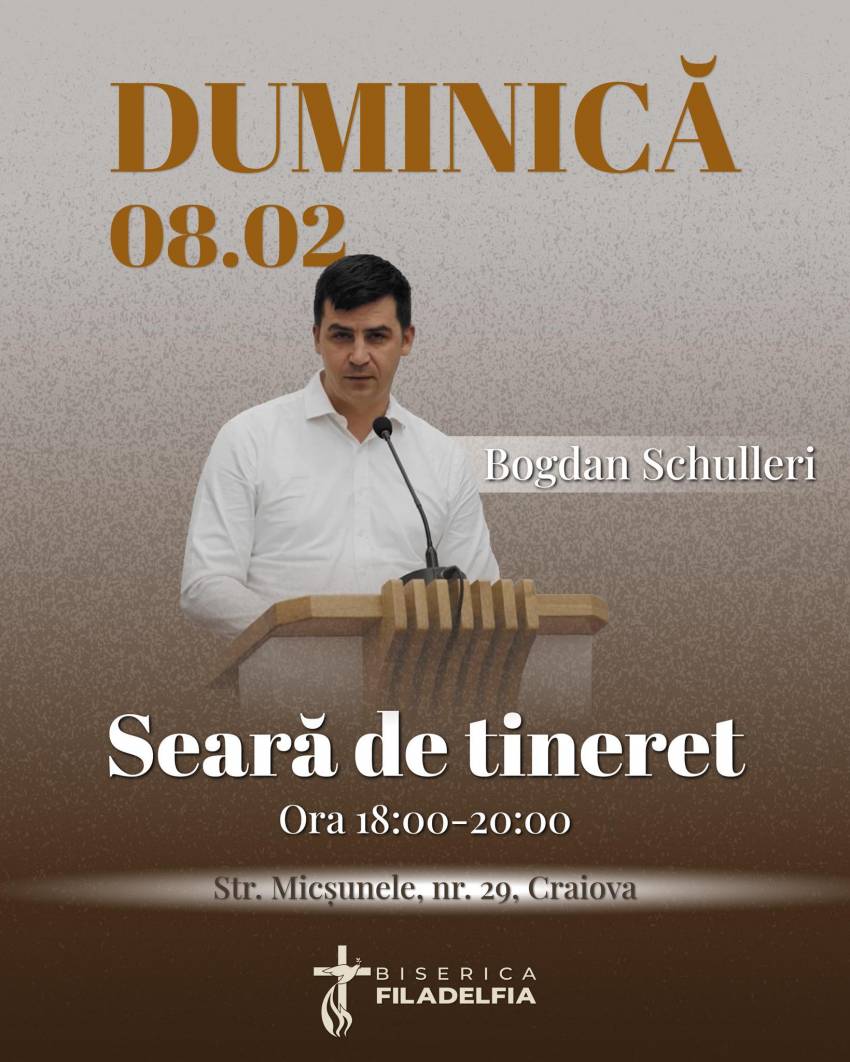 Bogdan Schulleri la Biserica Filadelfia Craiova