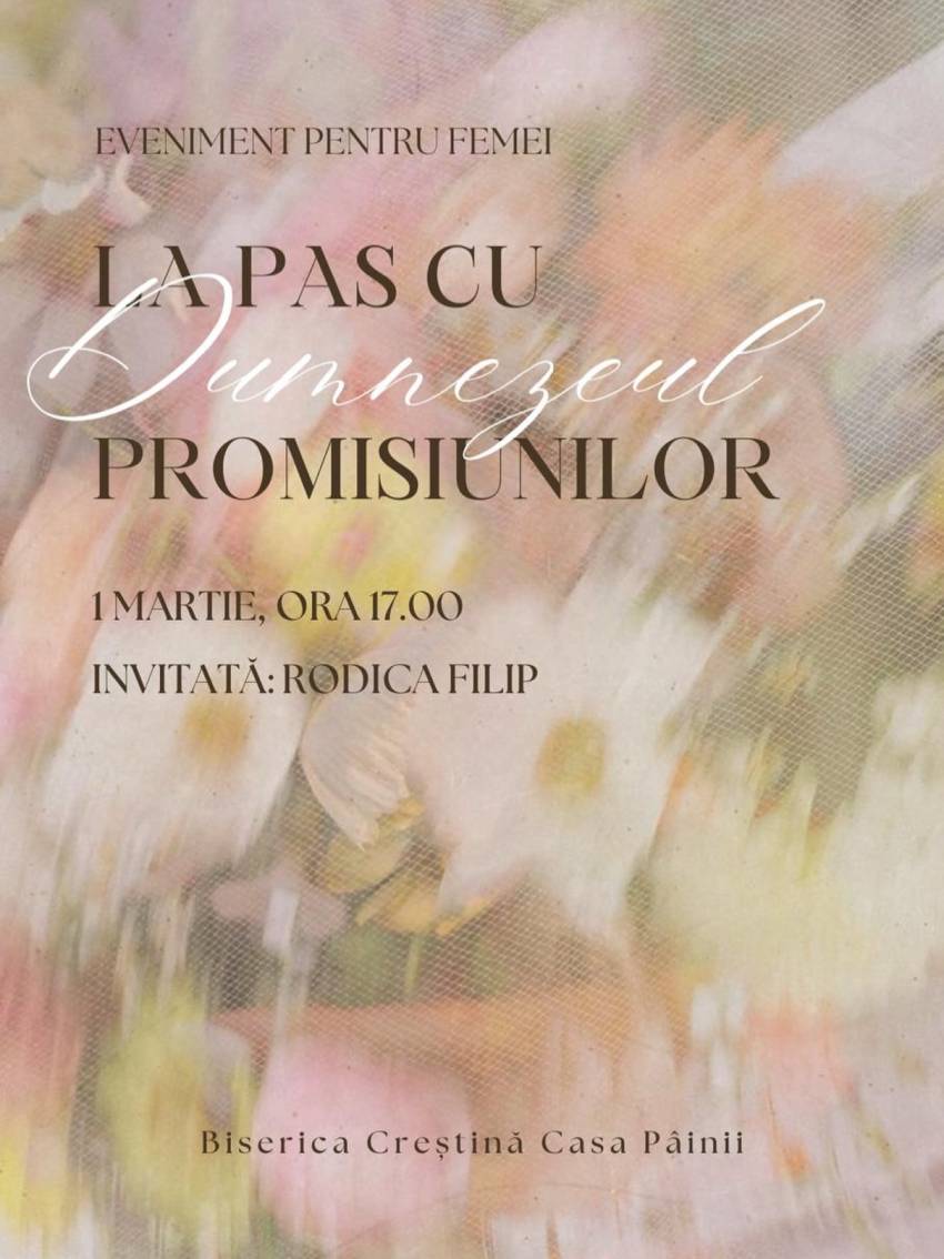 Conferință pentru femei la Biserica Casa Pâinii Ocna Mureș