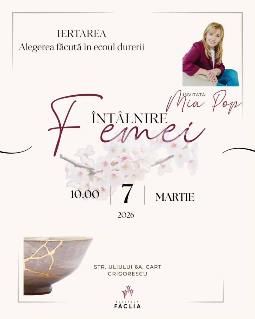 Conferință pentru femei la Biserica Fãclia Cluj-Napoca