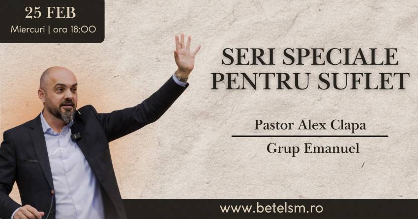 Alex Clapa la Biserica Betel Satu Mare