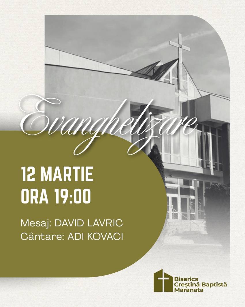 David Lavric la Biserica Maranata Arad