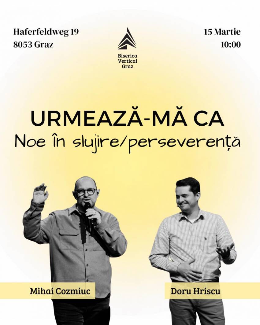 Doru Hriscu & Mihai Cozmiuc la Biserica Vertical Graz