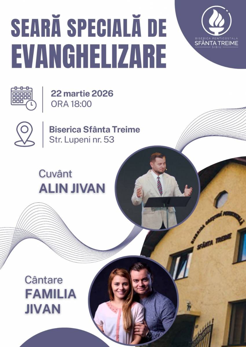 Alin Jivan la Biserica Sfânta Treime Sibiu