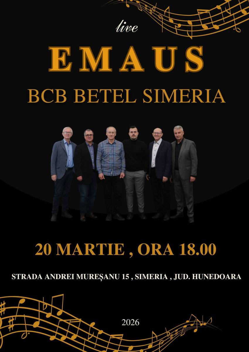 Trupa Emaus la Biserica Betel Simeria