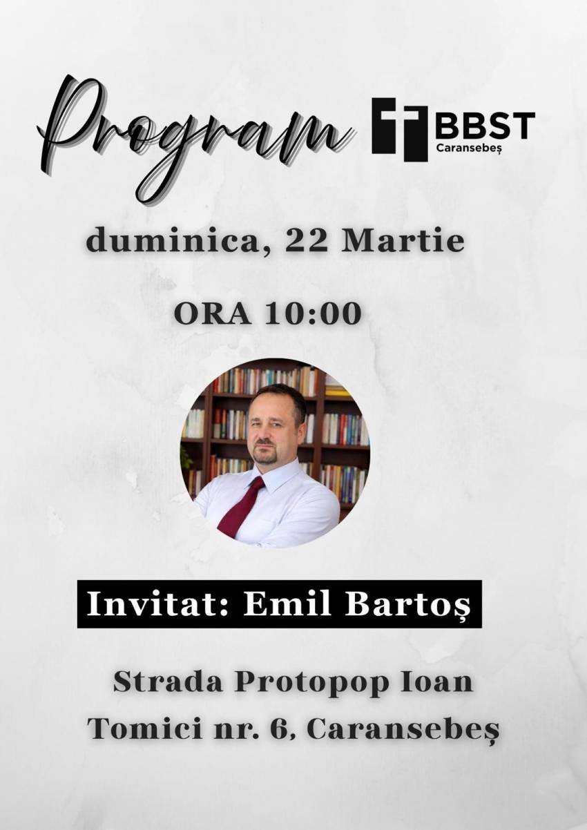 Emil Bartoş la Biserica 