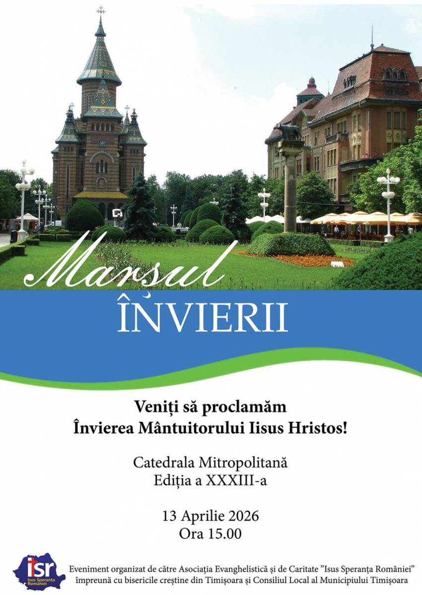Marșul Învierii – Timișoara 2026