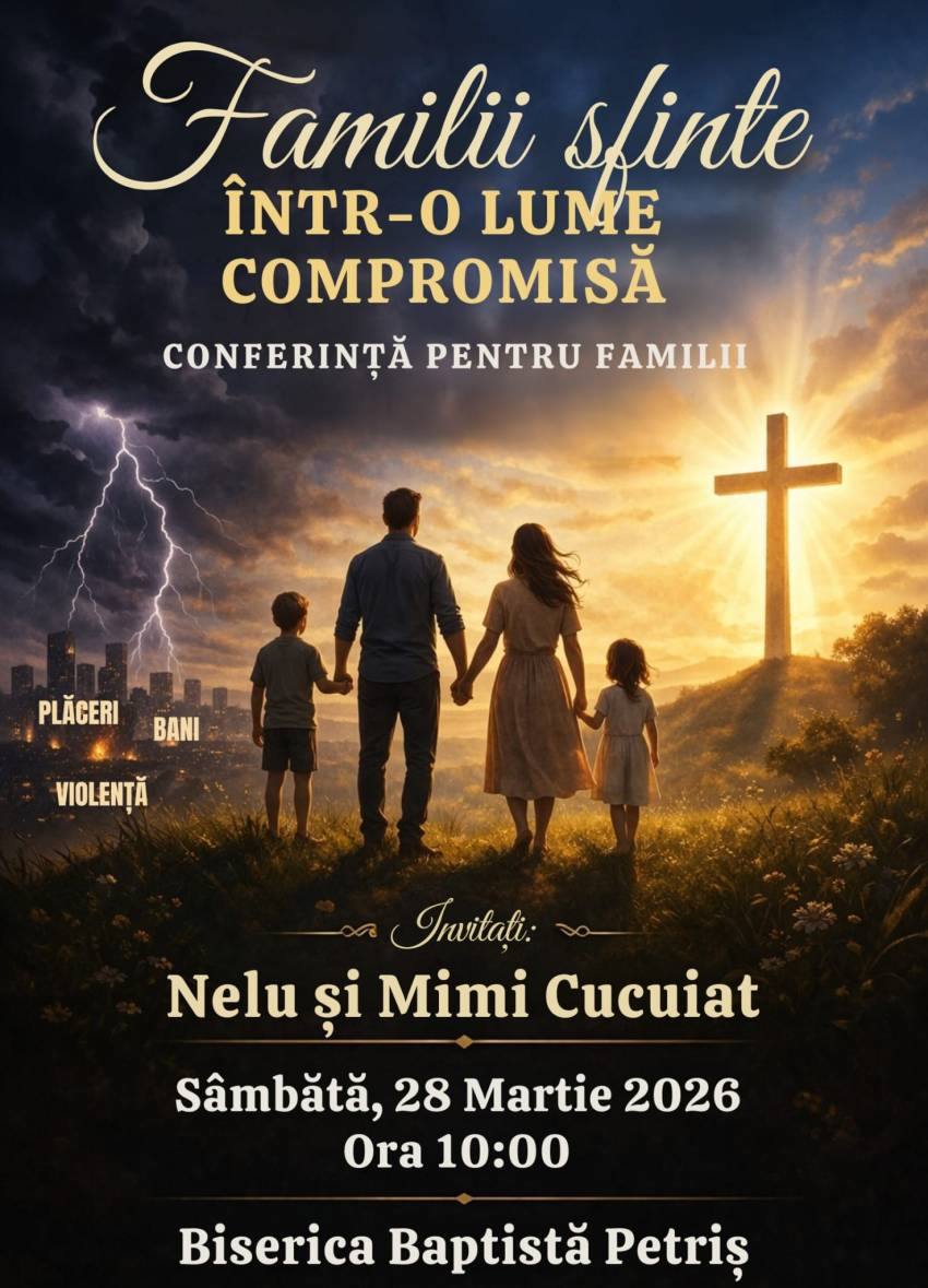 Conferință pentru familii la Petriș