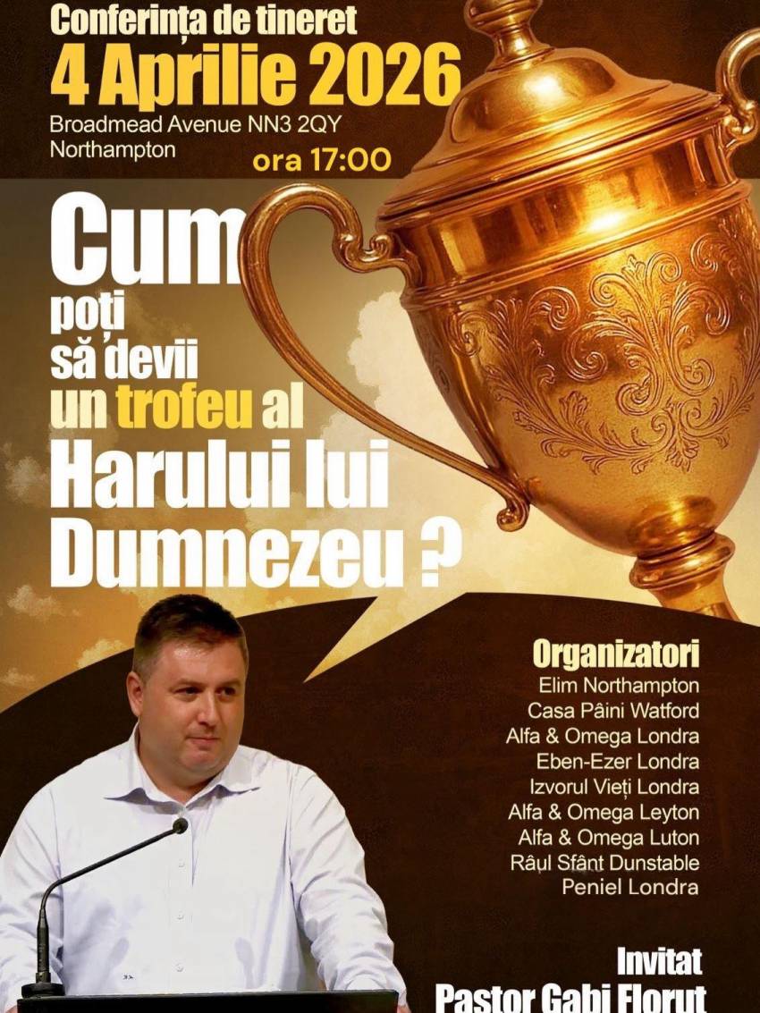 Conferință pentru tineri la Biserica Casa Pâinii Watford